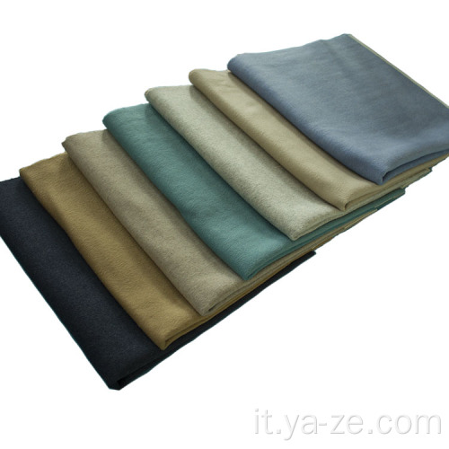 Cashmere in cammello in pile a doppia faccia per abbigliamento da donna